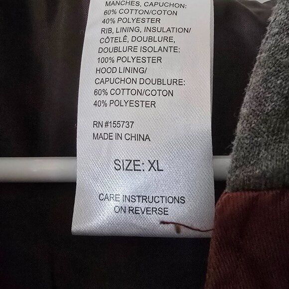 Cinch Women's Canvas Hoodie Jacket - Multicolor - Picture 2 of 3